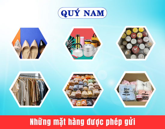 hàng được phép vận chuyển